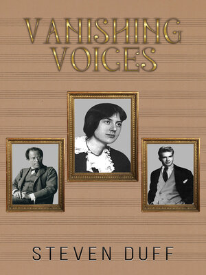 cover image of Vanishing Voices